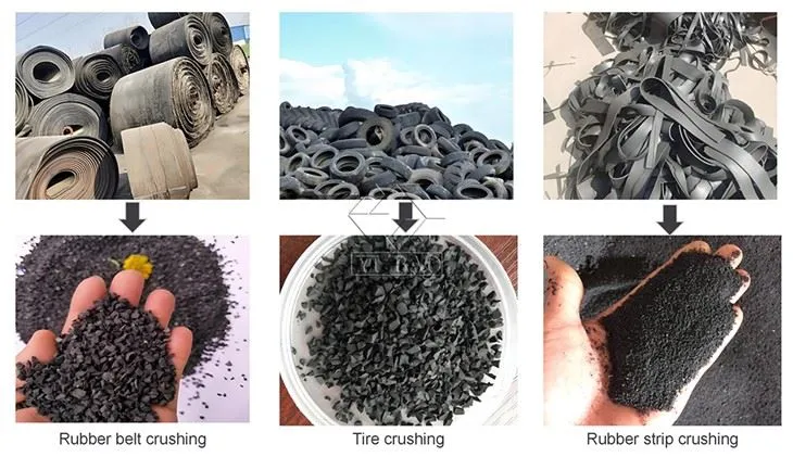 Rubber Crusher Cylinder Mill