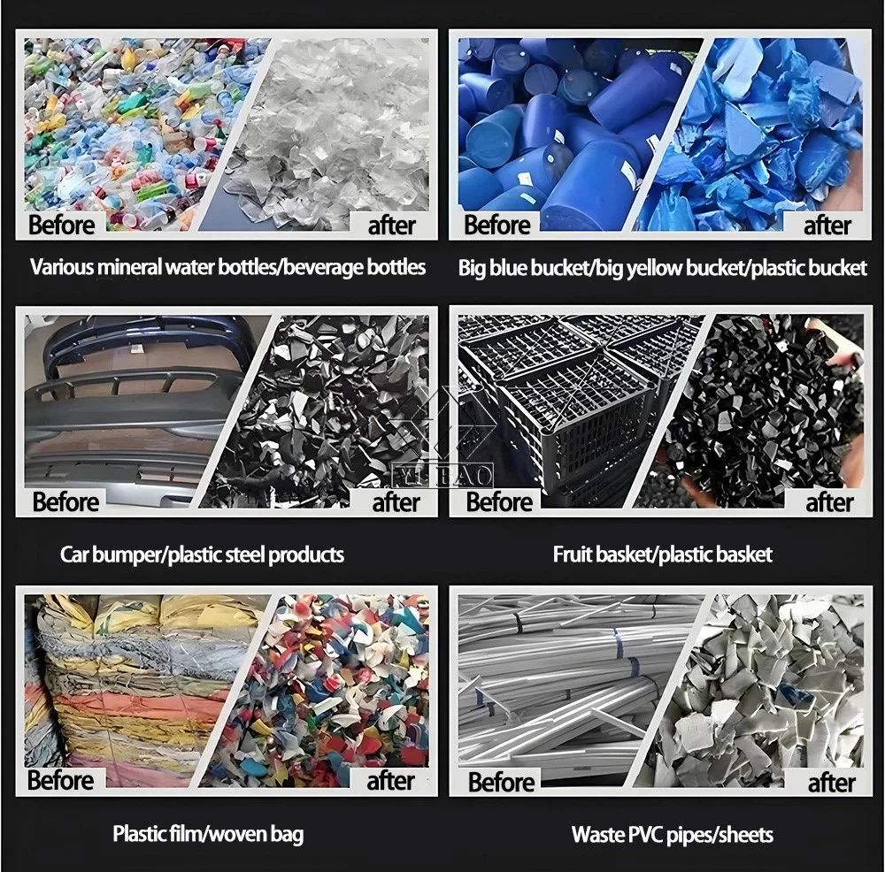 plastic waste crushing machine plastic waste crushing machine